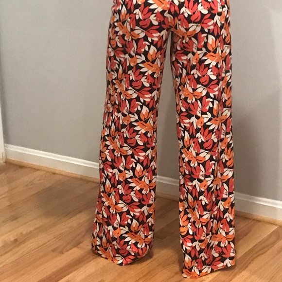 Calvin Klein Womens Print Wide Leg Loose Pant - Picture 3 of 6